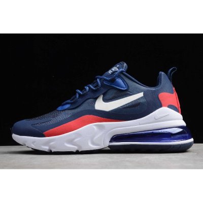 Nike Air Max 270 React Lacivert Mavi / Kırmızı Koşu Ayakkabısı Türkiye - GFYH25TG